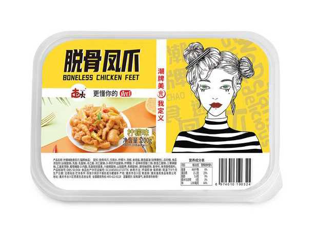泡椒鳳爪保鮮盒包裝機:鎖住美味,保鮮每一刻